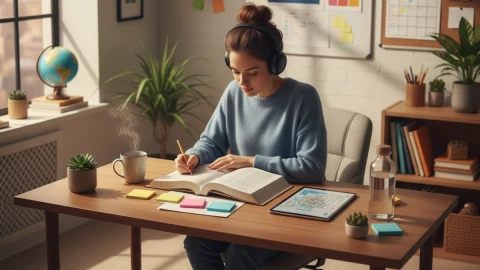 10 consejos clave para estudiar en casa y potenciar tu concentración