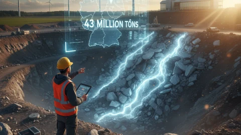 Alemania descubre yacimiento de litio de 43 millones de toneladas en 2025