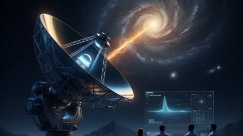 Astrónomos ubican la señal de radio más brillante cerca de la Vía Láctea