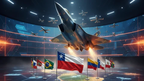 Chile lidera el poderío aéreo en una Sudamérica que se rearma