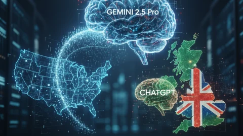 Gemini 2.5 Pro supera a ChatGPT y se vuelve favorito en EE. UU. y U.K.