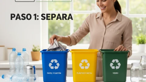 Guía práctica para reciclar en casa: pasos esenciales para principiantes