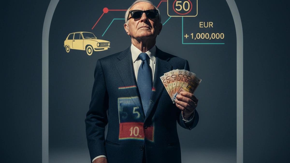 Italiano finge ceguera por 50 años y estafa al Estado por un millón de euros