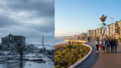 La historia de los tsunamis en Chile: lecciones de destrucción y resiliencia