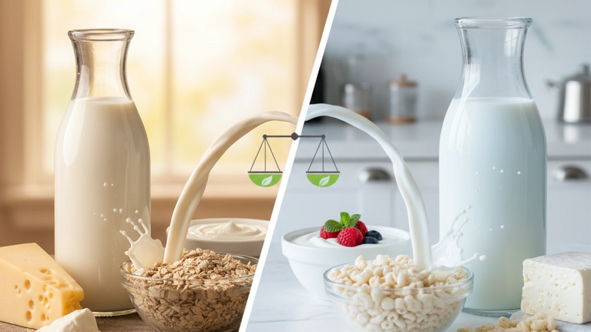 Leche entera o descremada: ¿Cuál es la mejor opción para tu salud?