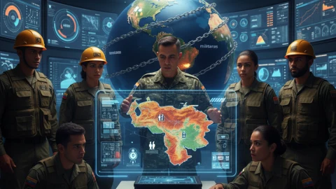 Maduro convoca simulacro ante desastres y tensiones militares en Venezuela