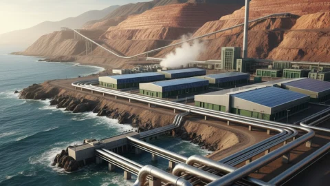 Megaproyecto de desalinización de Techint garantizará agua para minería en Chile