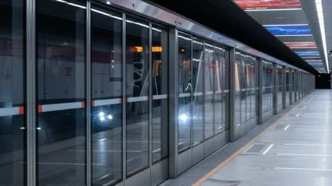 Metro de Santiago: Puertas en andenes de Línea 1 estarán listas en 2028