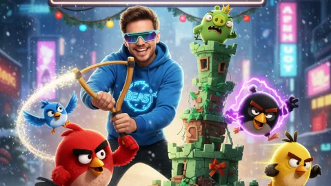 MrBeast se une a Angry Birds 3 que estrena el 23 de diciembre de 2026