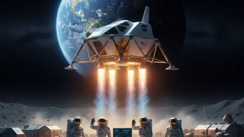 NASA lanzará misión tripulada a la Luna en febrero de 2026 tras 50 años