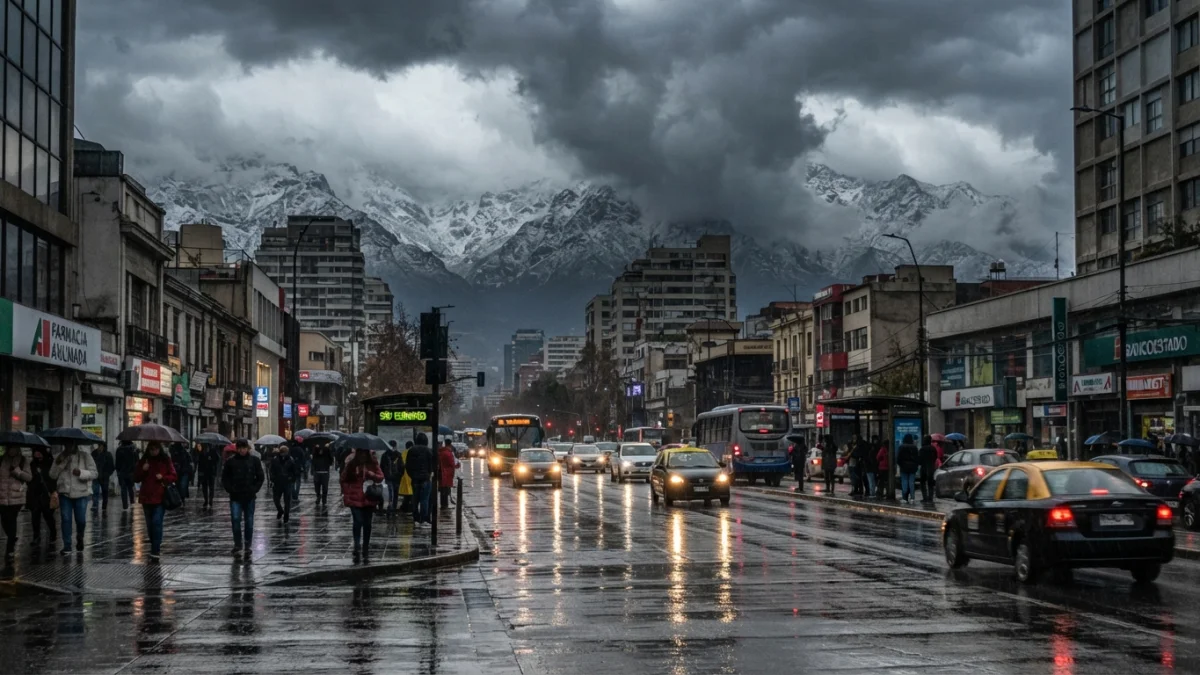 Tren de sistemas frontales traerá lluvias esta semana en Chile: podrían caer más de 200 mm en cinco días