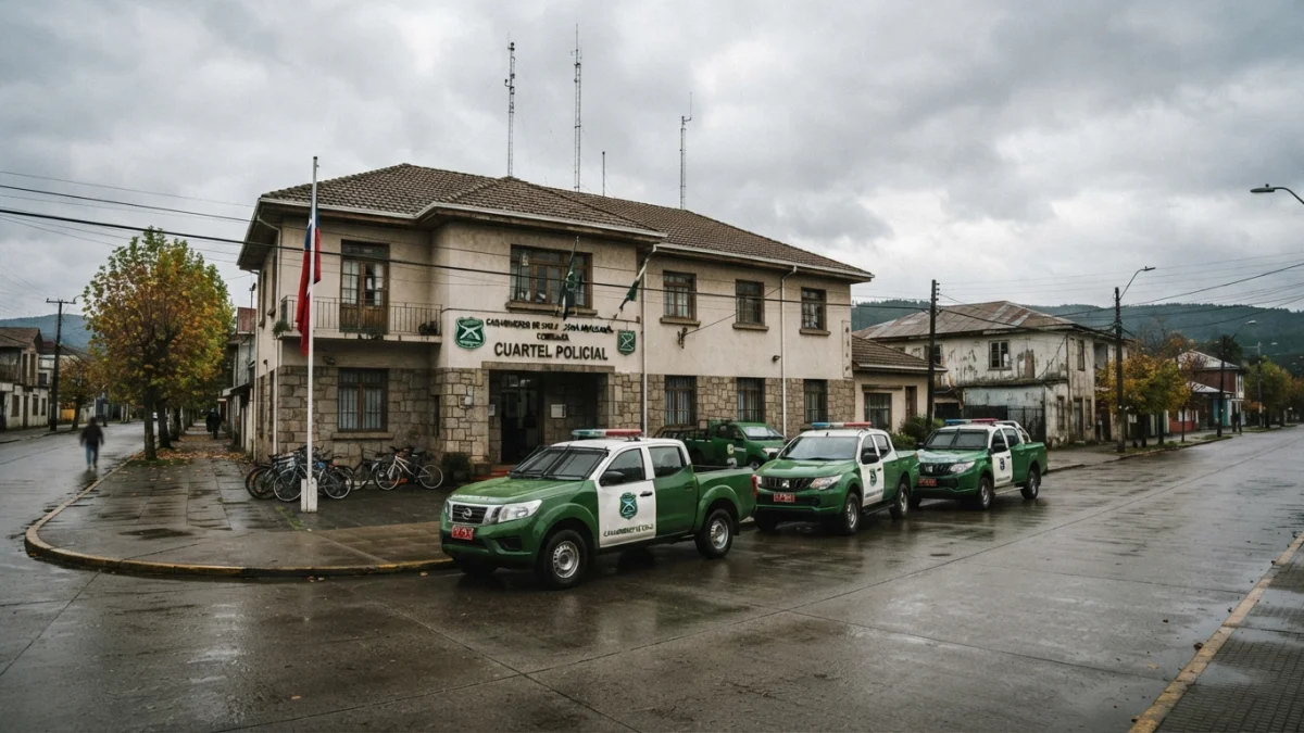 Carabineros de Rancagua detenidos: falsificaban documentos de vehículos robados