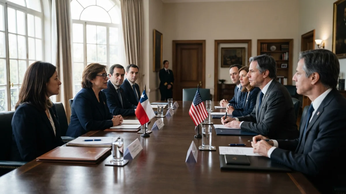 Delegación de EE.UU. llega a Santiago para negociar el arancel del 12,5% a exportaciones chilenas