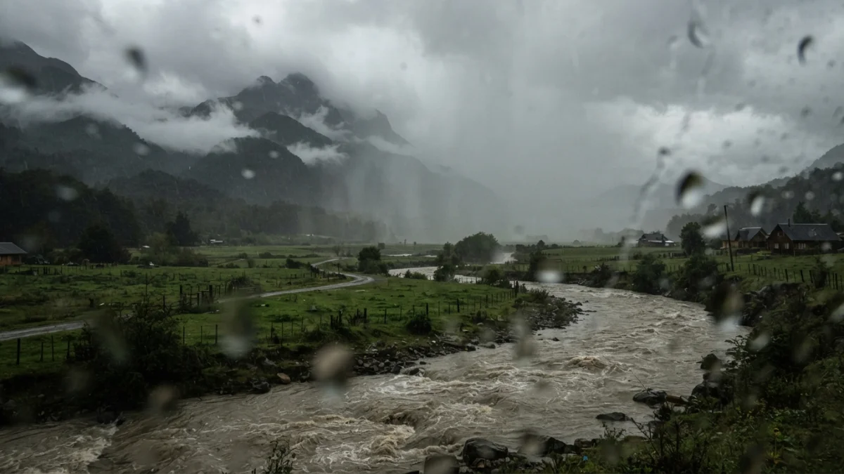 Río atmosférico categoría 4 llega a Chile: lluvias de hasta 200 mm en La Araucanía