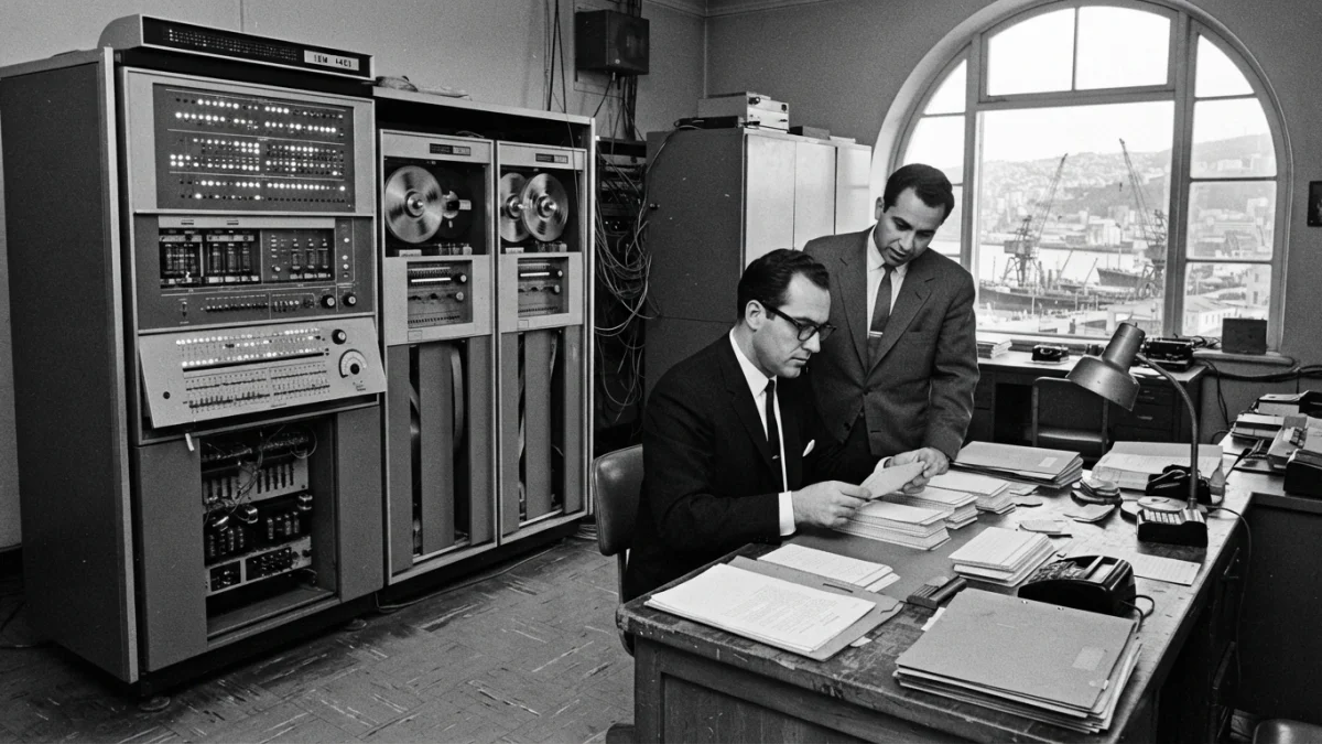 Historia de la computación en Chile: del IBM 1401 en la Aduana al dominio .cl
