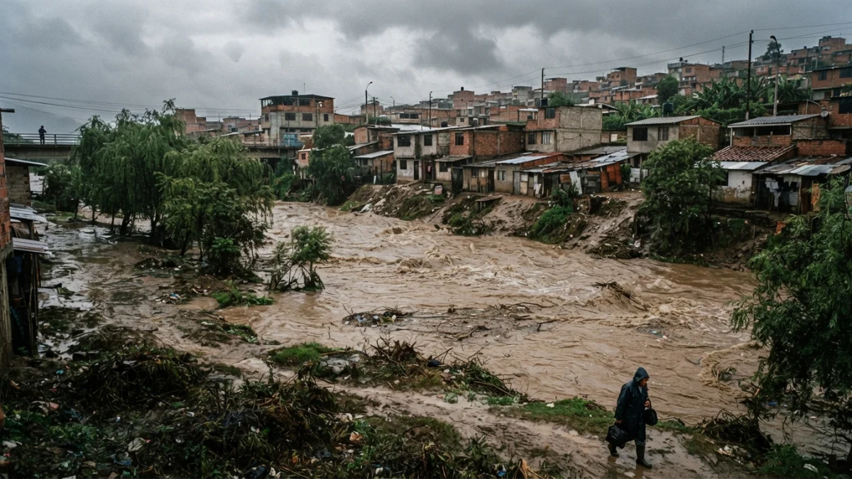 Senapred declara Alerta Roja en Concepción por desborde del río Andalién