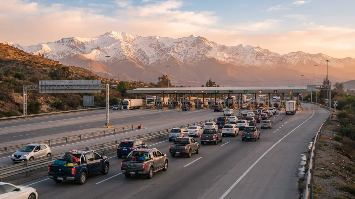 Peaje a Luca y plan del MOP por el fin de semana largo: horarios, rutas y 442 mil vehículos en salida