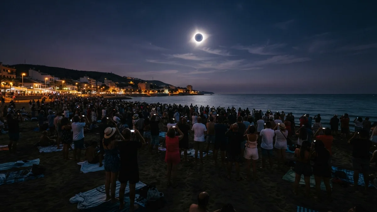Eclipse solar total: España vivió el primero en más de un siglo