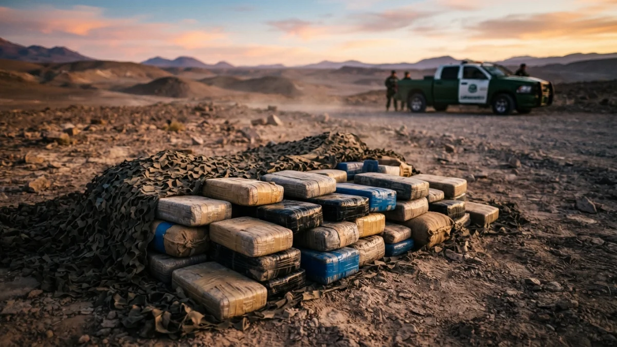 Fiscalía y OS-7 incautan casi 700 kilos de droga en Antofagasta en 48 horas
