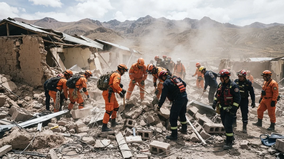 Sube a tres el número de muertos por doble explosión en cuartel militar de Viacha, Bolivia
