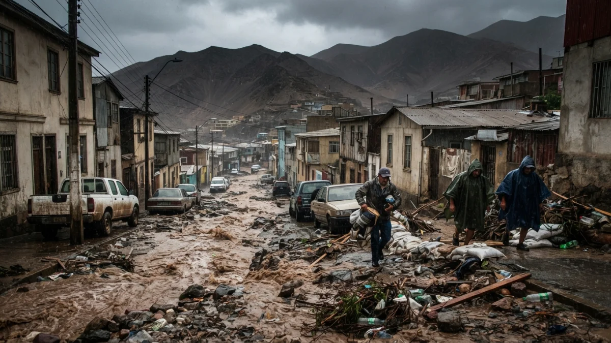 Aluviones en Tocopilla: evacúan a 2 mil personas por activación de quebradas y declaran alerta roja