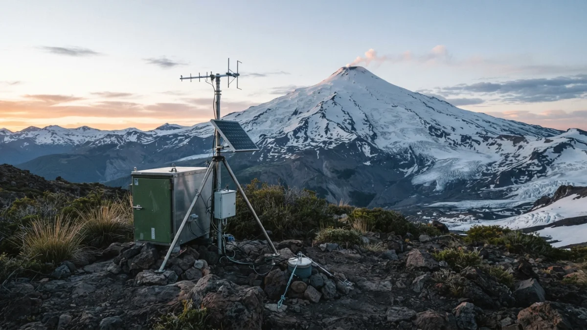 Cómo se monitorean los volcanes en Chile: 45 macizos vigilados en tiempo real