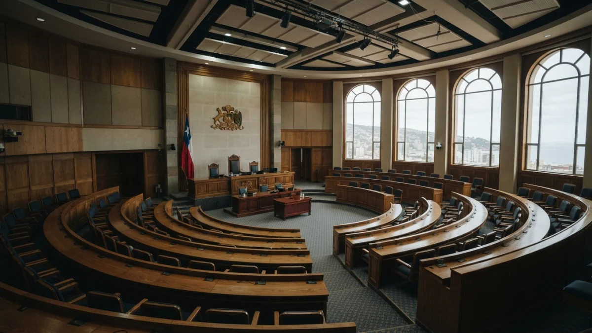 Hemiciclo del Congreso Nacional en Valparaíso