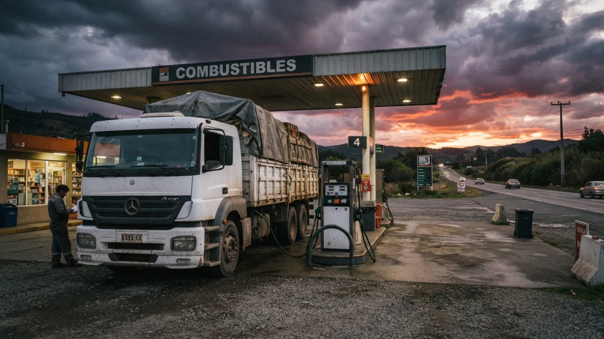 Camioneros no descartan paralización tras alza de $97,4 en el diésel y emplazan a Hacienda por el Mepco