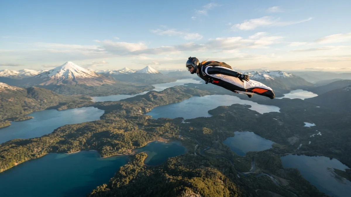 Tannia Sporman, la "Enfermera Ardilla", será la única latinoamericana en el Mundial de Wingsuit
