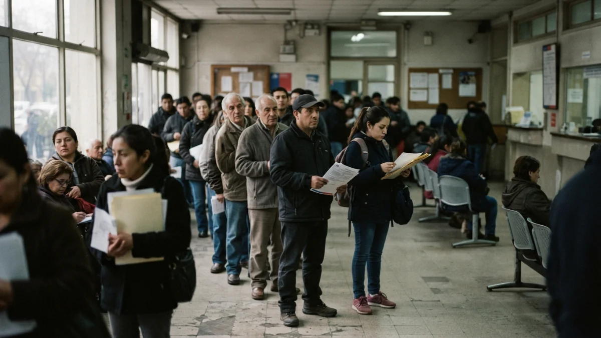 Mercado laboral chileno pierde 16.292 empleos en un año y anota su peor cifra en 15 años fuera de la pandemia