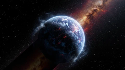 Descubren en Chile un planeta errante que crece a 6 mil millones de toneladas por segundo