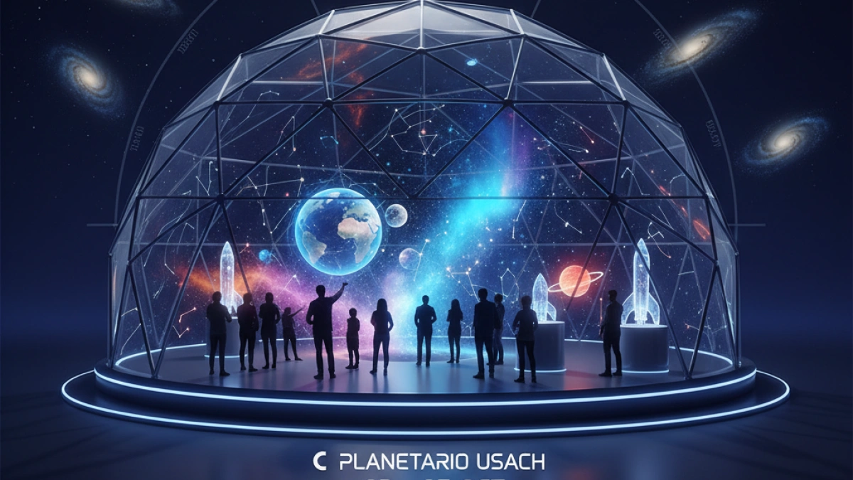 Planetario USACH ofrecerá charlas y exposiciones gratuitas del 2 al 5 de octubre