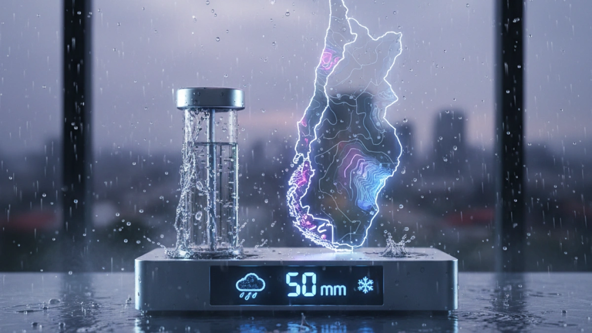 Sistema frontal traerá hasta 50 mm de lluvia y frío a RM este fin de semana