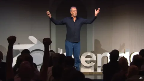 Ton Roosendaal dejará la dirección de Blender en 2026 tras 30 años