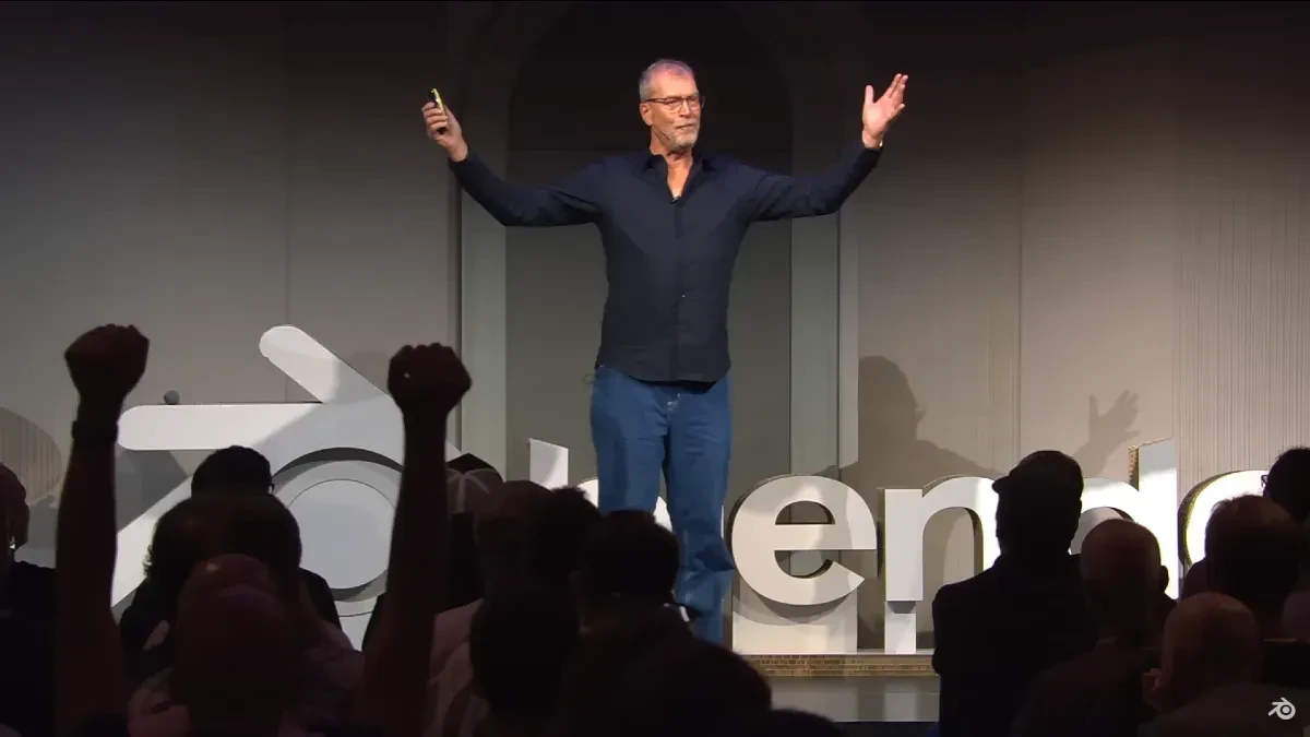 Ton Roosendaal dejará la dirección de Blender en 2026 tras 30 años