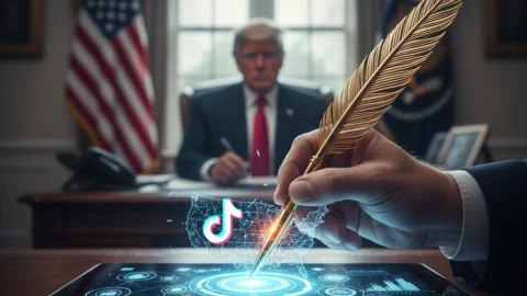 Trump firma orden para que TikTok opere en EE.UU. con inversores de clase mundial