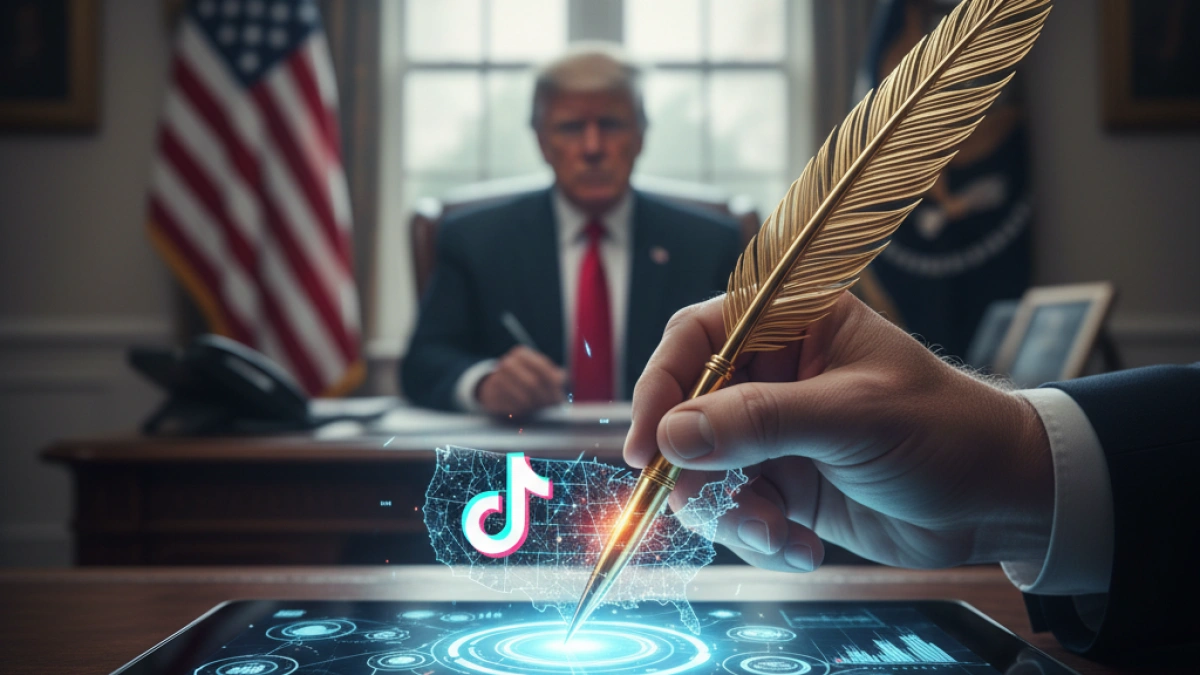 Trump firma orden para que TikTok opere en EE.UU. con inversores de clase mundial